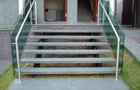 Schiefer-Treppen Jade Green